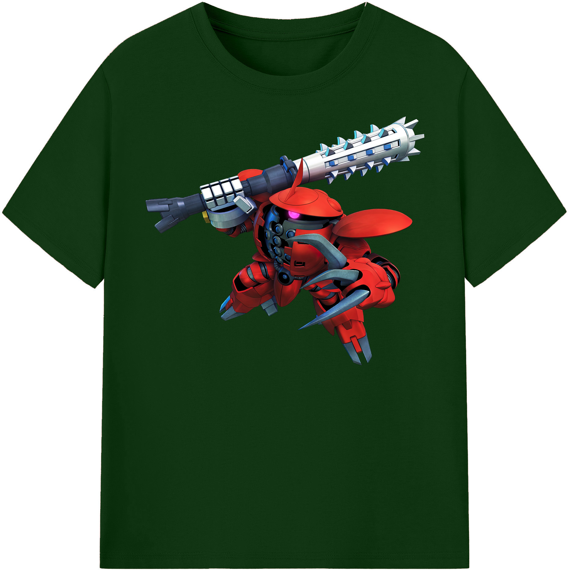 （画像用） 機動戦士ガンダム Mobile Suit Gundam 綿100％半袖Tシャツ（フロントプリント）